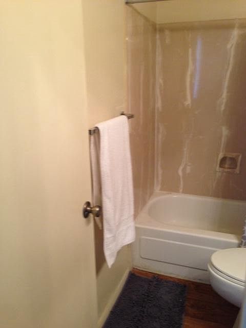 Bathroom door view