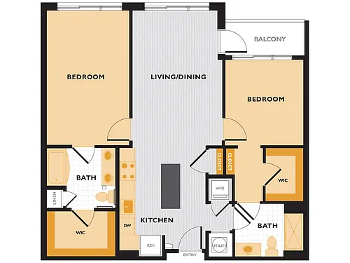 Floor plan B01