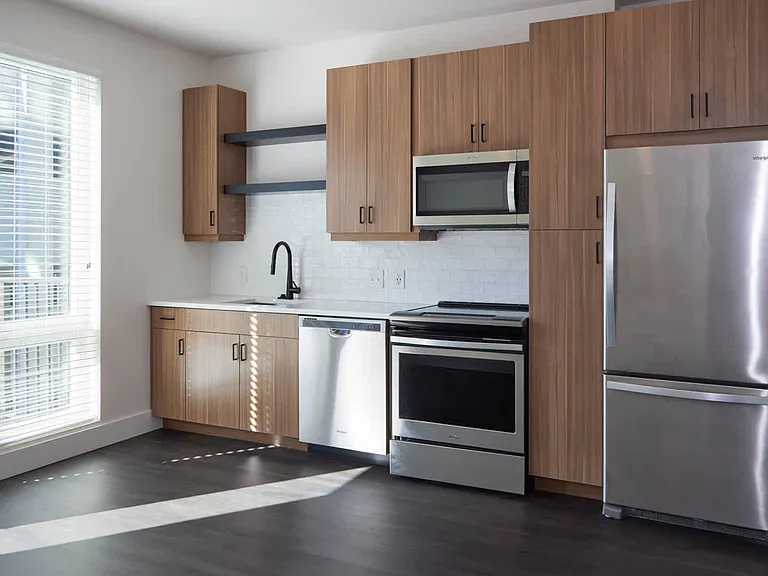 Kitchen with Stainless Steel Appliances