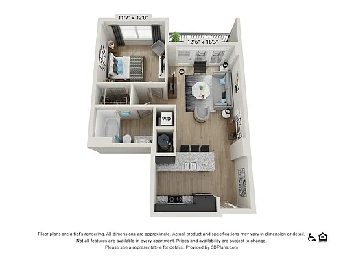 Floor plan A1A
