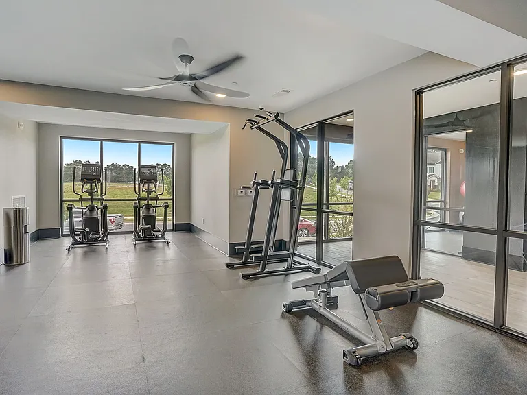 Two-Story Fitness Center with Cardio, Resistance & Free Weights