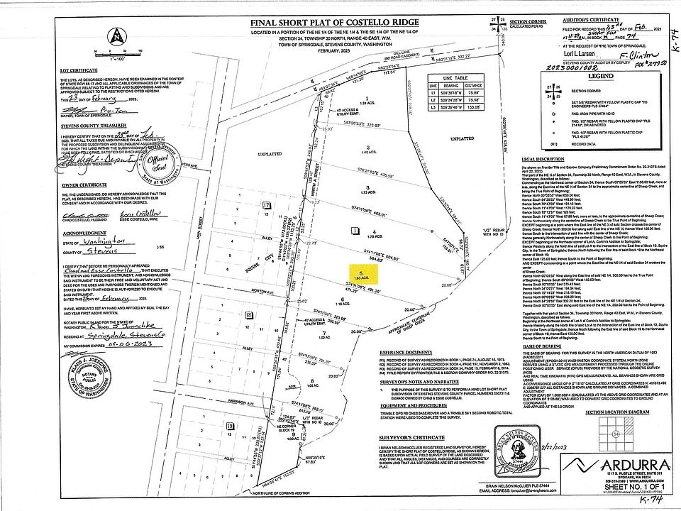 500 Beck Ln LOT 5, Springdale, WA 99173 Zillow