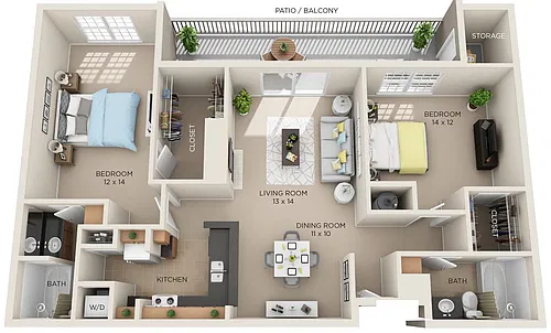 Floor plan C2