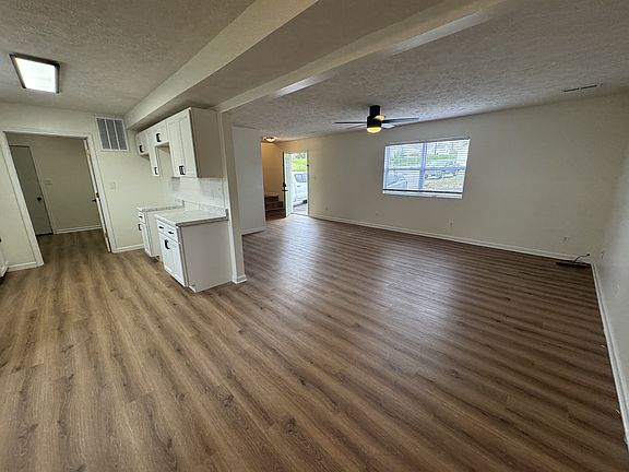 Kitchen, Living Room, Dining Room