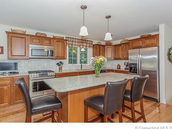 Granite counters, marble ba...