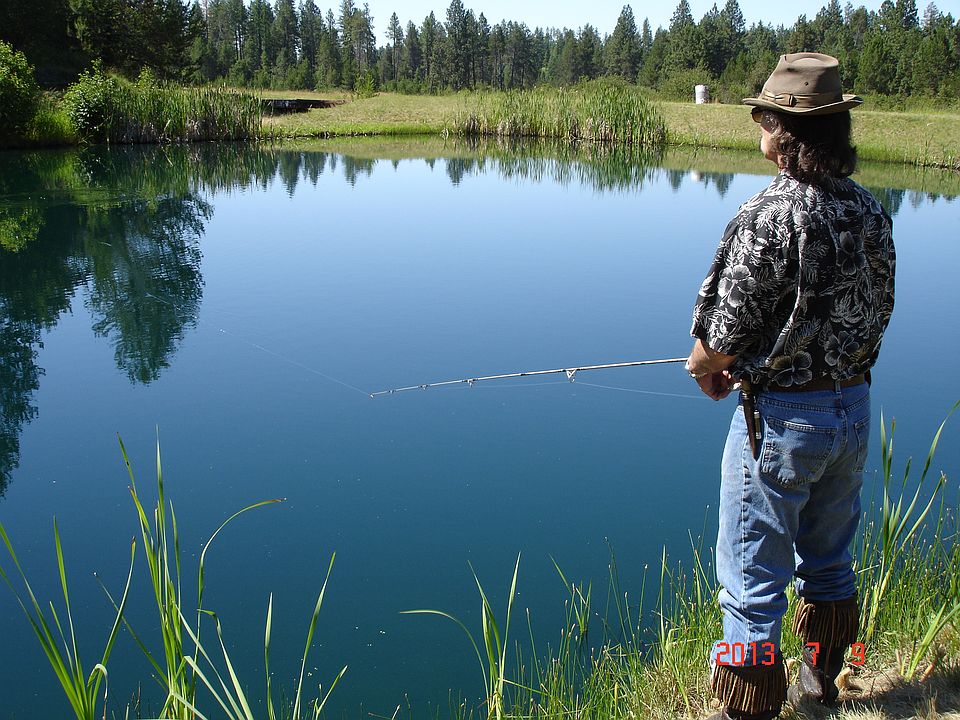 Fishing for Rainbow Trout