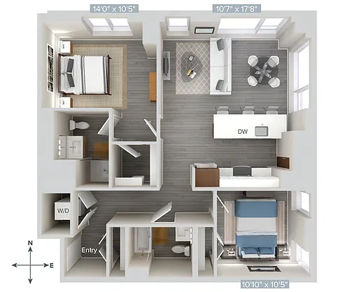 Floor plan B4-1081