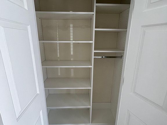 Custom closes in both bedrooms