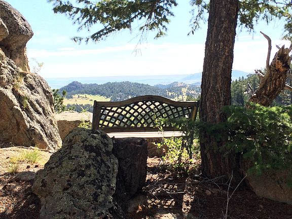 East view from bench