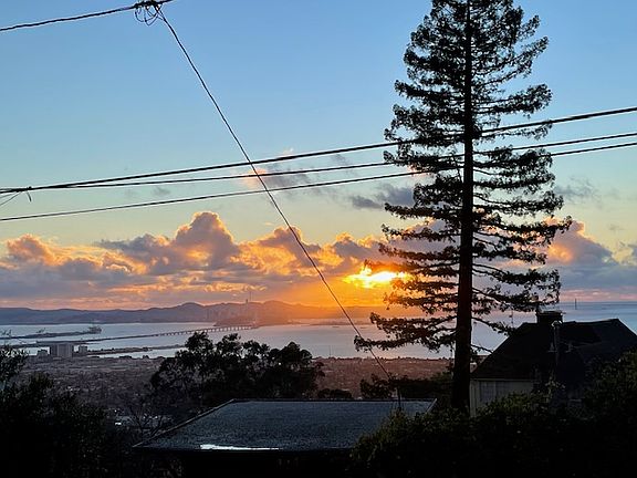 Sunset from inside main room
