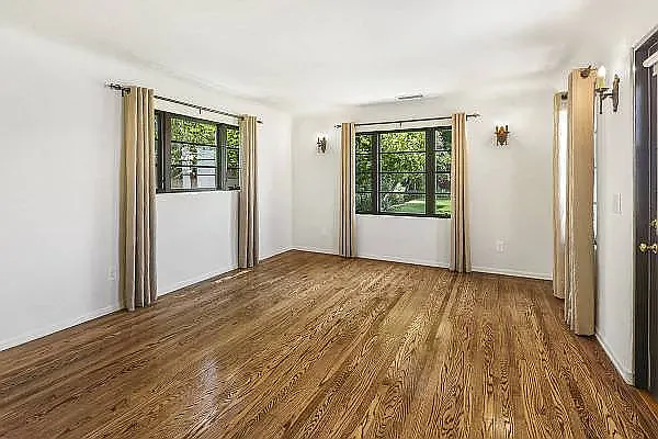Bedroom 3 or office with nice access to rear patio and yard