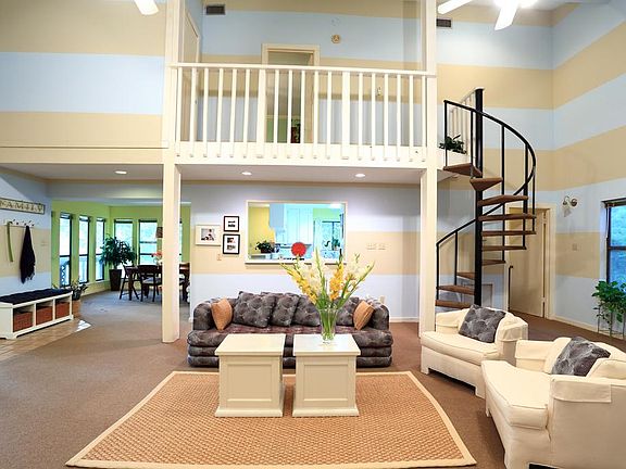 Charming open architecture.