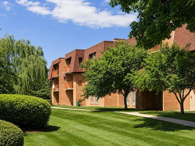 Lush lawns and landscaping