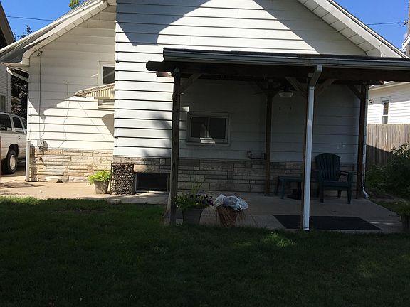 Patio and back yard