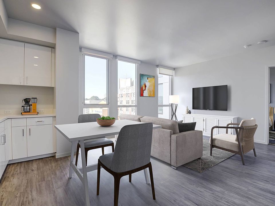 Spacious living spaces at Vance in San Francisco, CA.