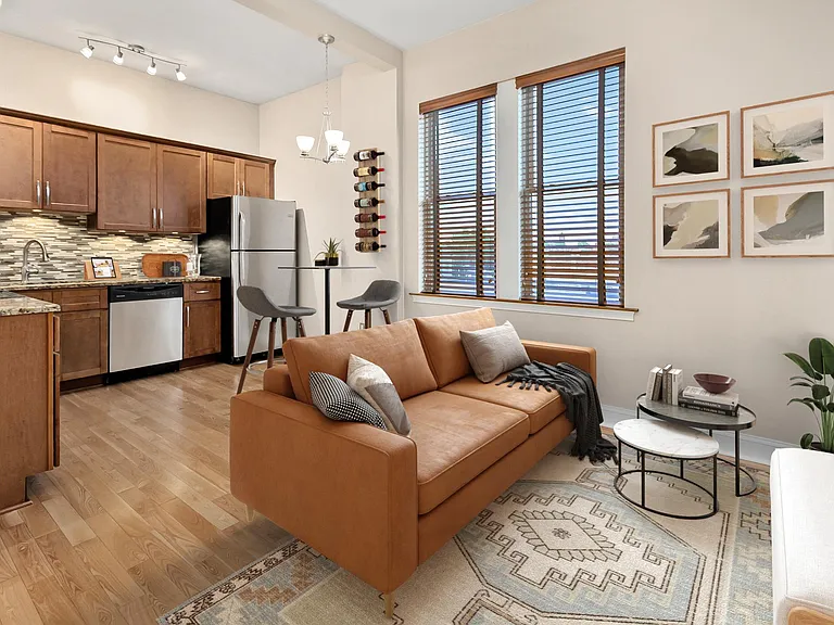 Living/ kitchen area