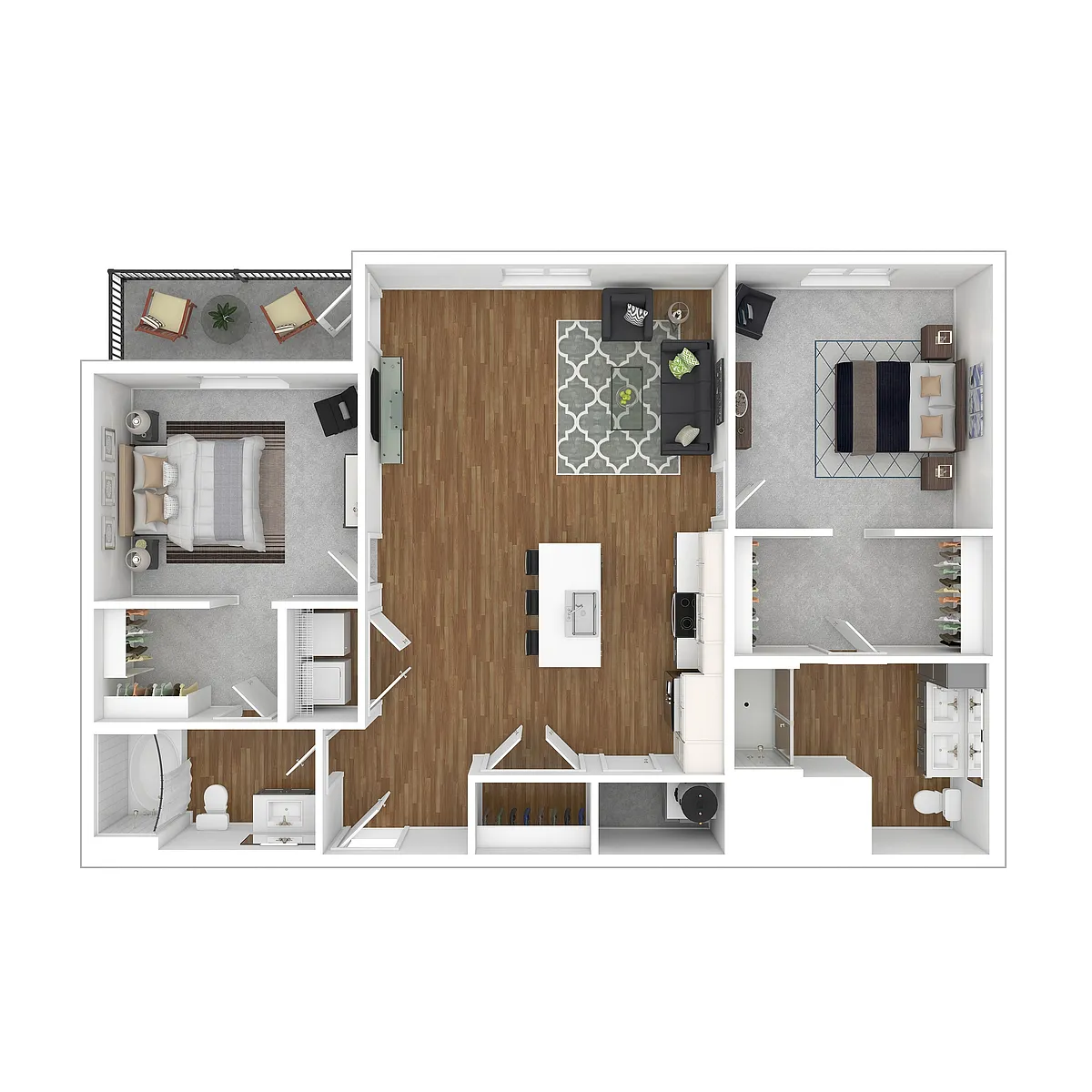 Floor plan B1b Tollhouse