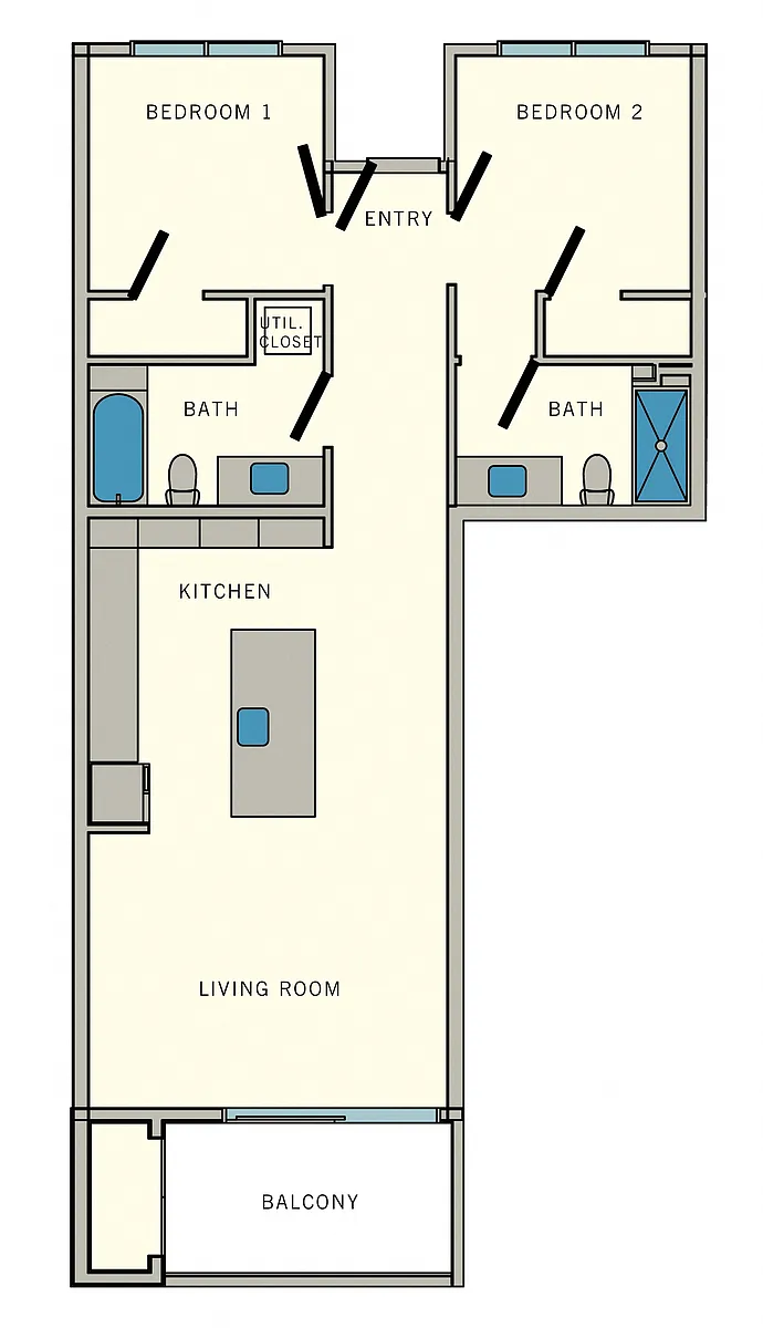 Floor plan B