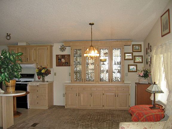 Dining room and hutch