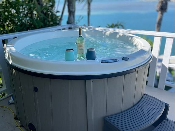 What's better than an afternoon in the spa to relax after a long day on the water fishing.