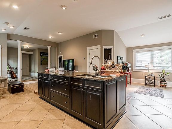 Large open kitchen
