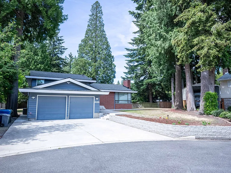 Large flat driveway