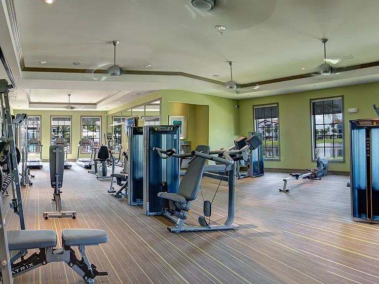 Fitness Room with Free Weights