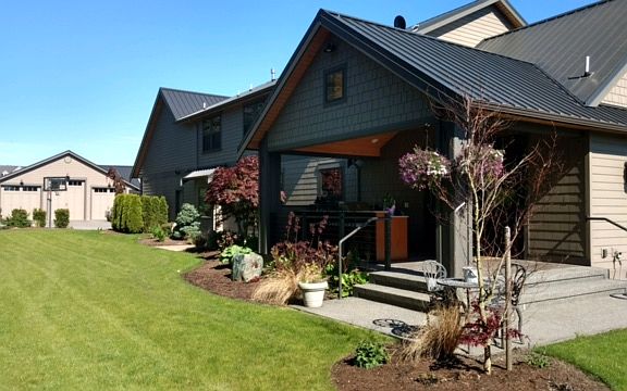 rear view of home