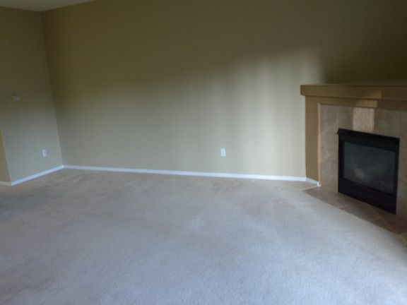 Living room and dining room - patio door to balcony