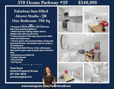 370 Ocean Pkwy APT 2F, Brooklyn, NY, 11218