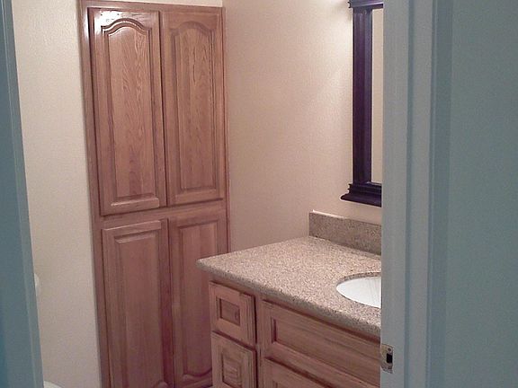 Upgraded half bathroom downstairs