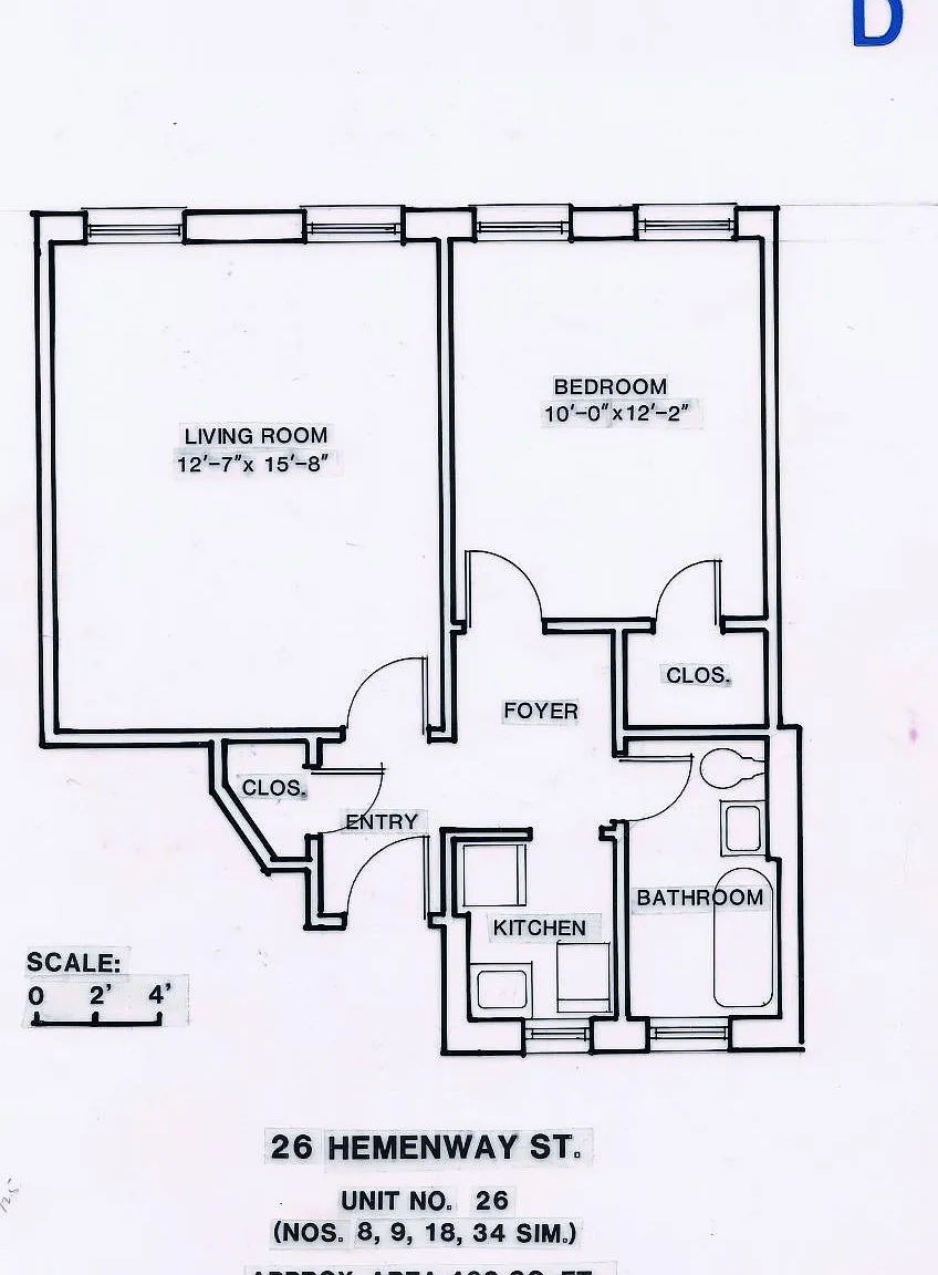 2 bed, 460 sqft, $3,500 — Photo 1