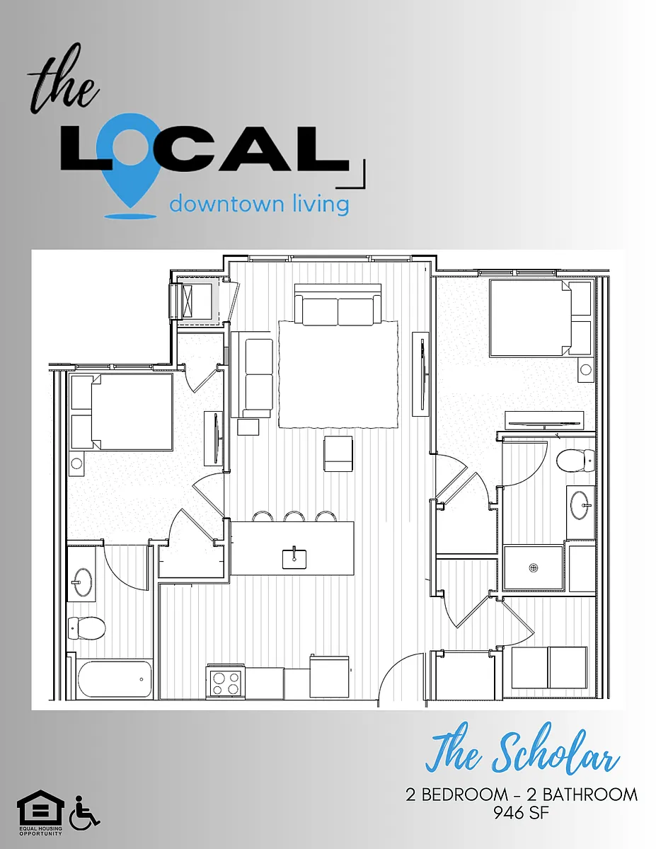 Floor plan The Scholar