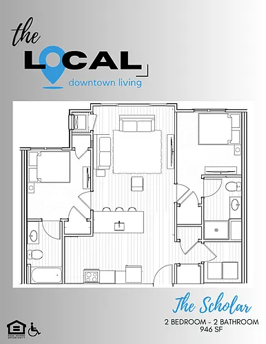 Floor plan The Scholar