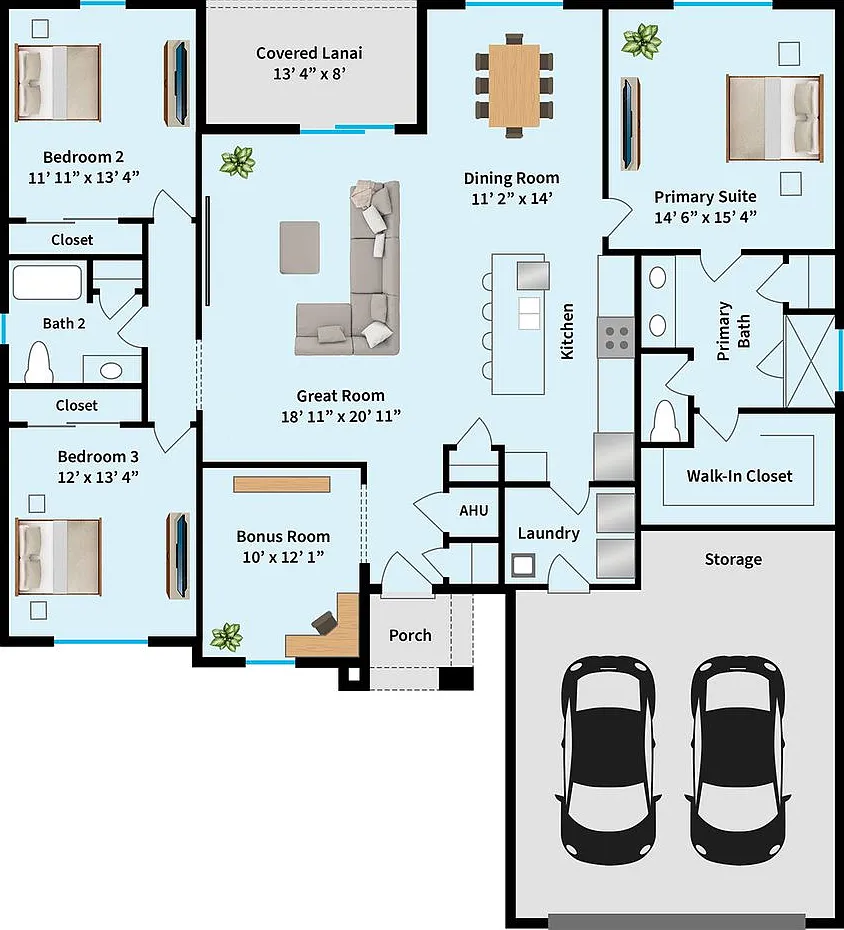 Brand-New North Port Rental Near Atwater Park with Bonus Room & Covered Lanai — Photo 2