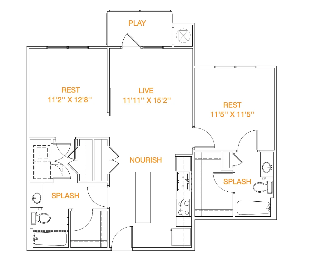 Floor plan 26-B3