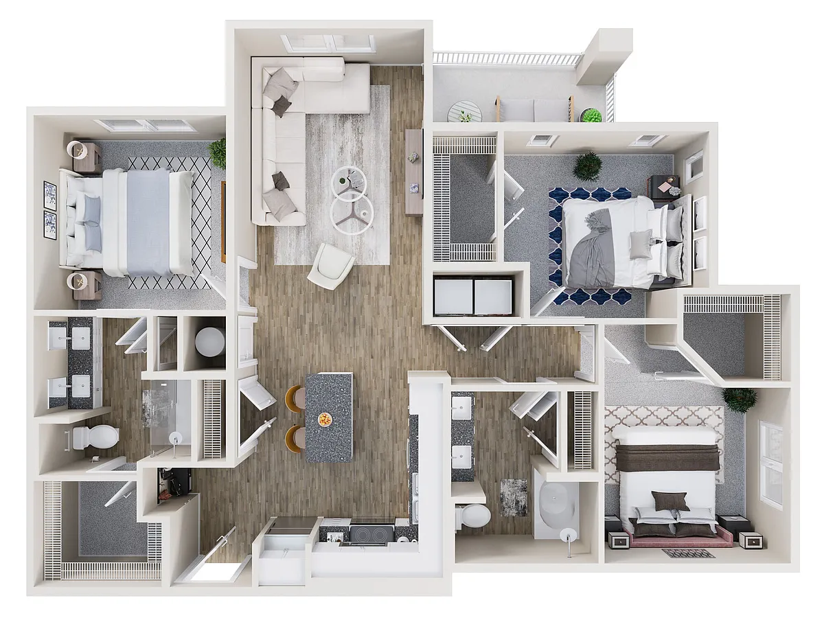 Floor plan C1