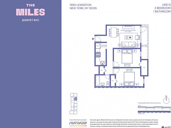 2nd image of 1990 Lexington Ave #15D