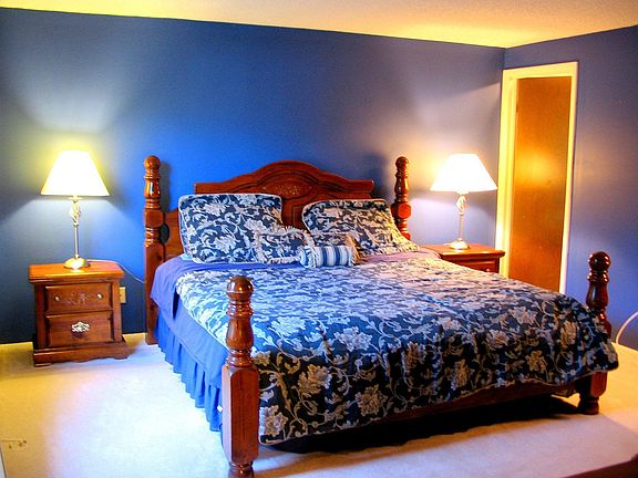 Master bedroom is large for your whole bedroom suite & walk-in closet