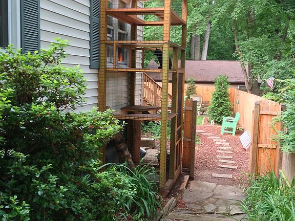 Two story catio 