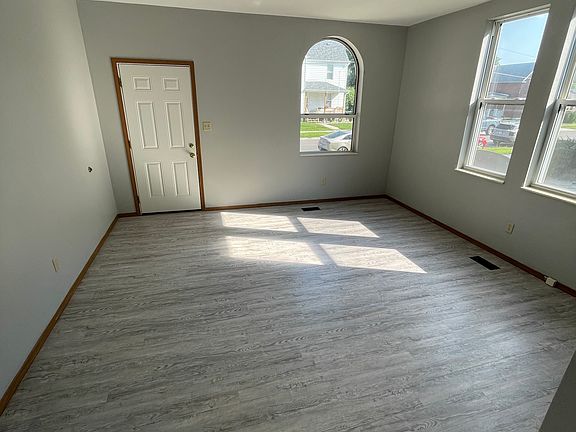 Front door that leads into the living room.