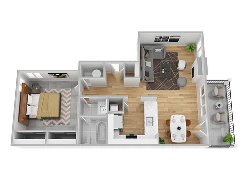 Floor plan Luna