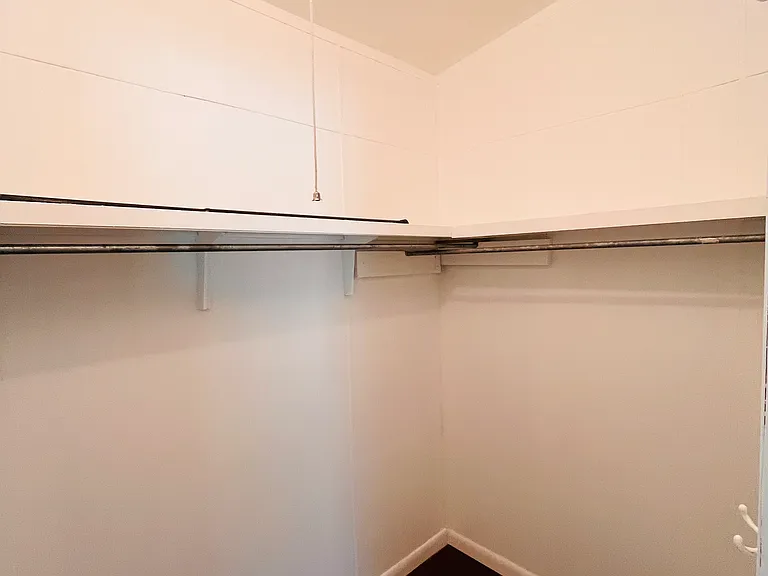 Master walk in closet