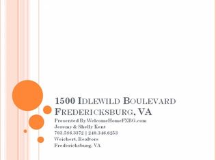 1500 Idlewild Blvd, Fredericksburg, VA 22401