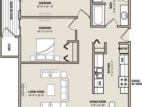 2nd image of 6540 Balsam Dr #104