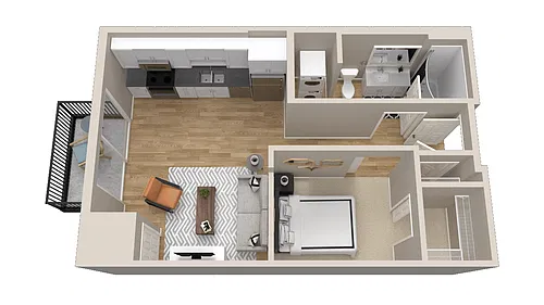 Floor plan Humphrey