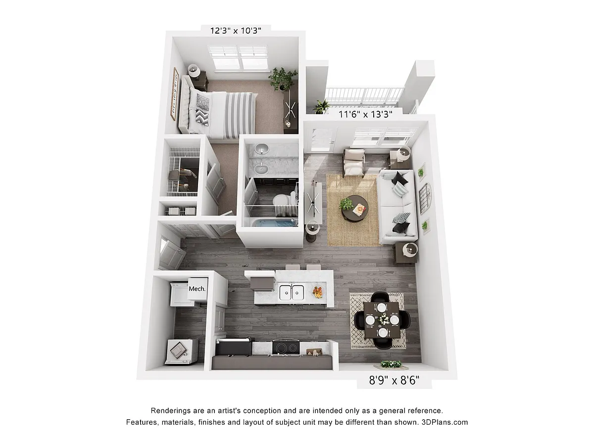 Floor plan The Hillside