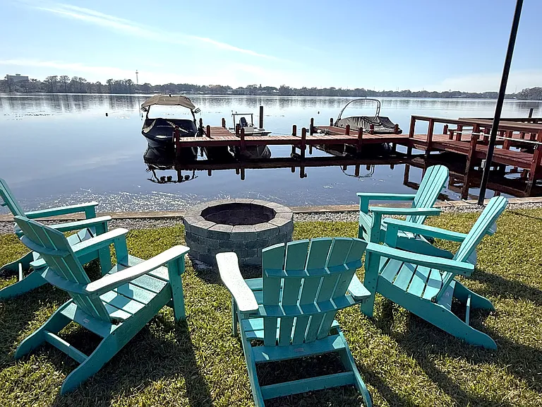 Lake view.