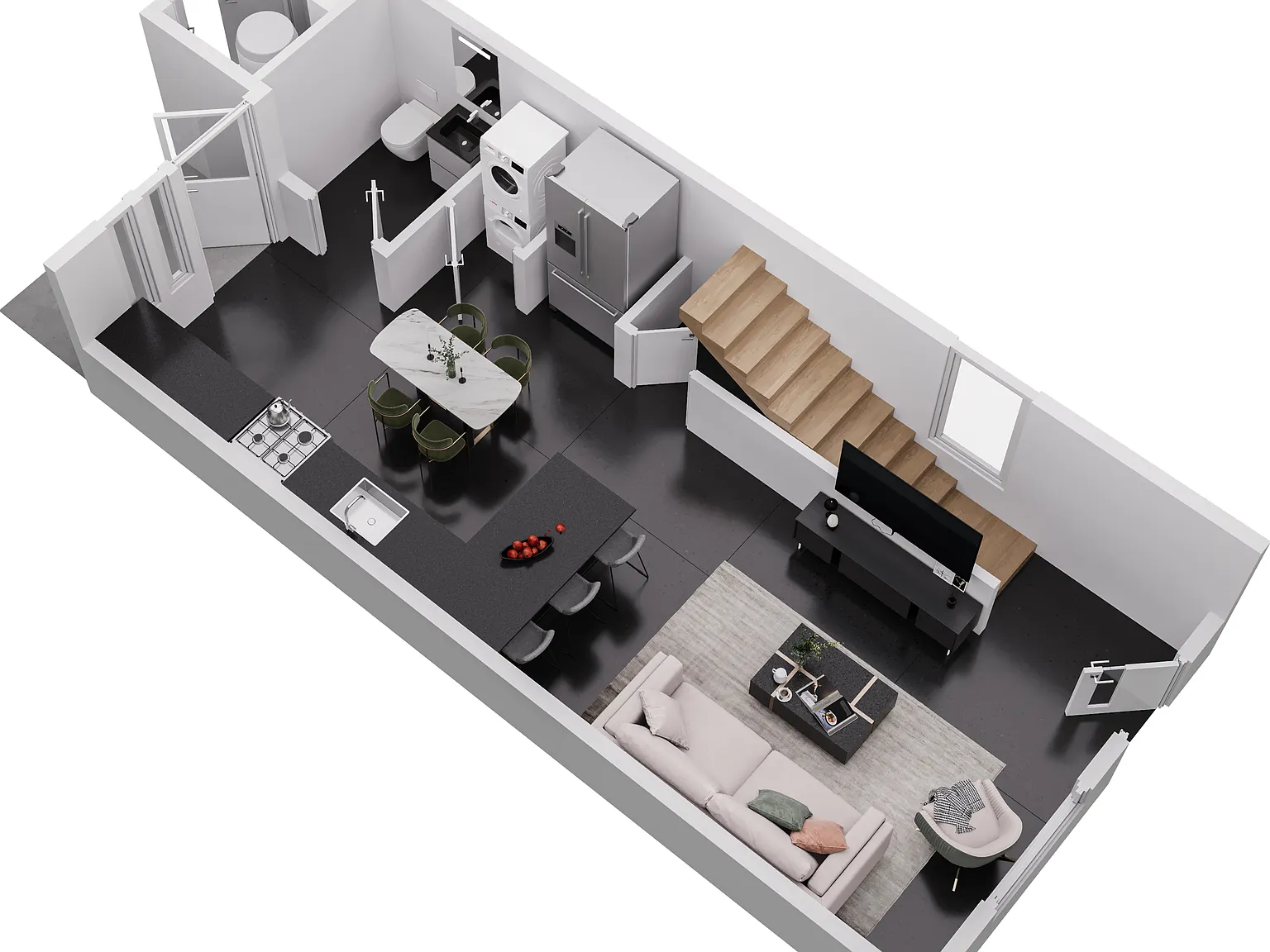 2 bed, 2.5 bath, 1044 sqft, $1,695 — Photo 2