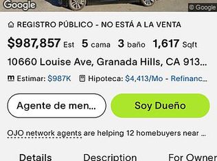 10660 Louise Ave, Granada Hills, CA 91344